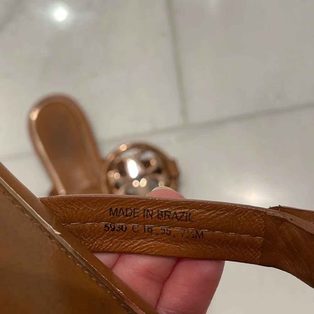 Tory Burch Brown Sandals - Picture 2 of 2